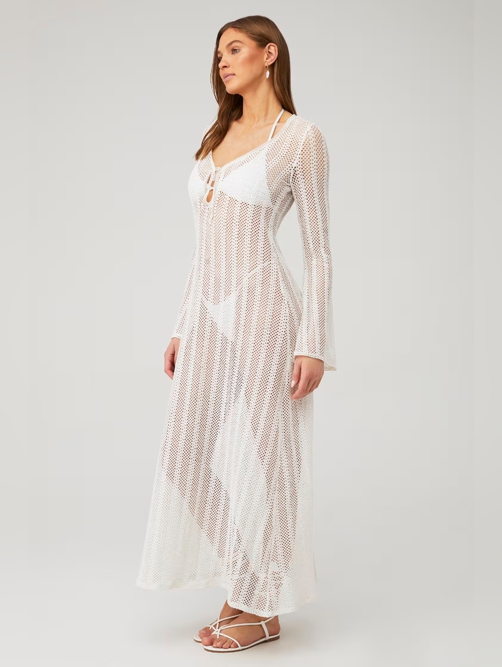 Show Me Your Mumu Vacay Coverup White XL NWT